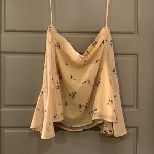 Strapless blouse